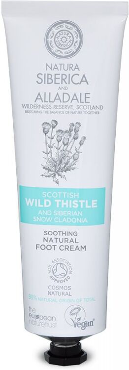 Natura Siberica Alladale Soothing Natural Foot Cream 75 ml Jalkavoide