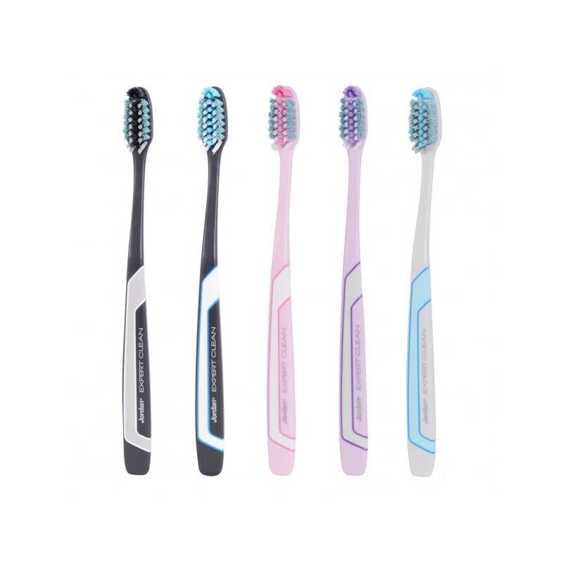 Jordan Expert Clean CleanTech Toothbrush Medium Assorted 1 kpl Hammasharja