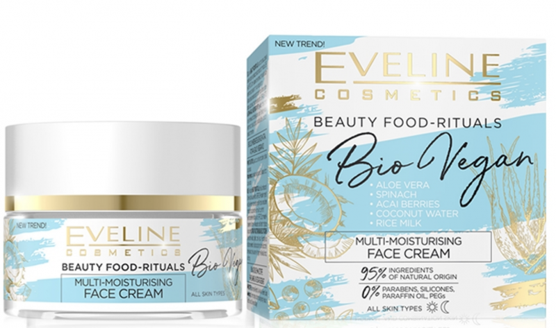 Eveline Bio Vegan Multi-Moisturising Face Cream 50 ml Kasvovoide