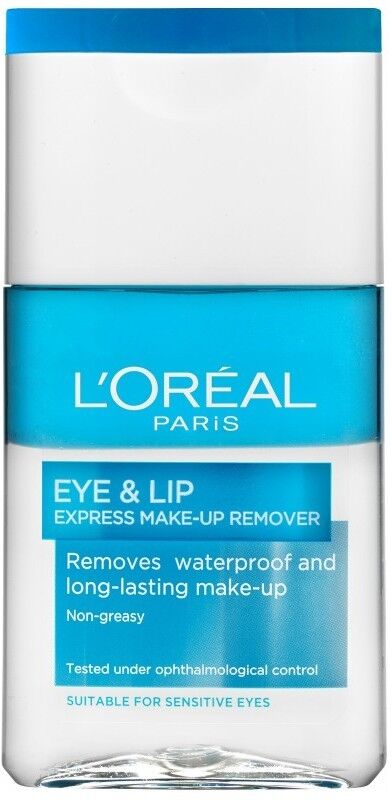 L&#039;Oreal Bi-Phase Waterproof Eye Make-up Remover 125 ml Meikin poistoaine