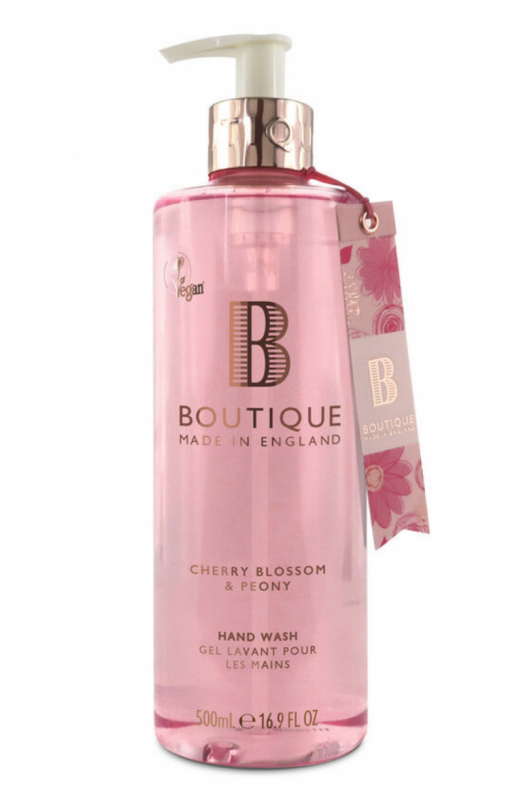 Boutique Cherry Blossom &amp; Peony Hand Wash 500 ml K&auml;sisaippua