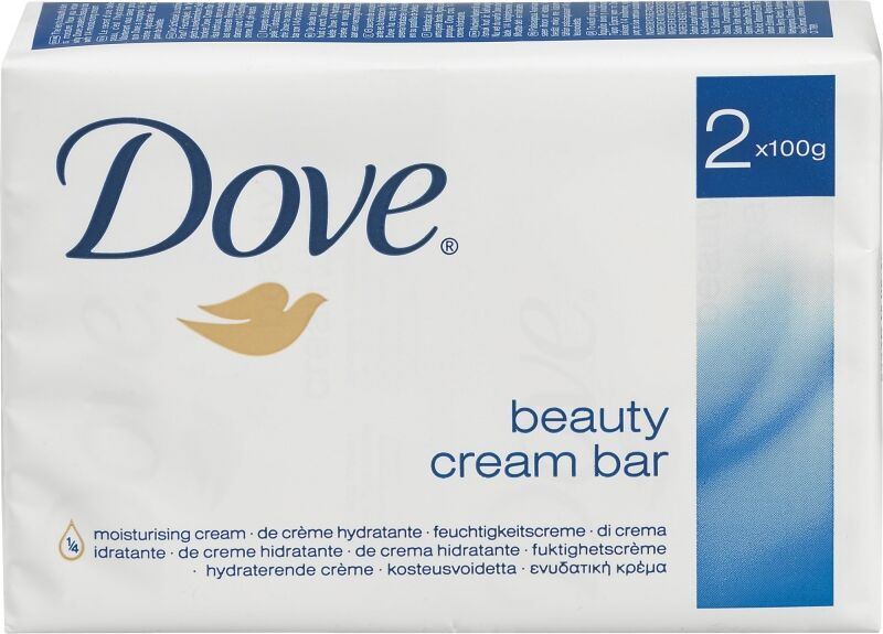 Dove Beauty Cream Saippua 2 x 100 g K&auml;sisaippua