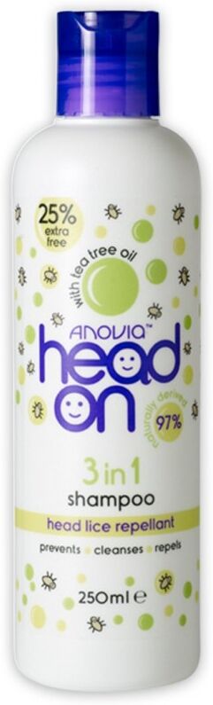 Anovia Head On 3in1 Head Lice Shampoo 250 ml T&auml;ishampoo