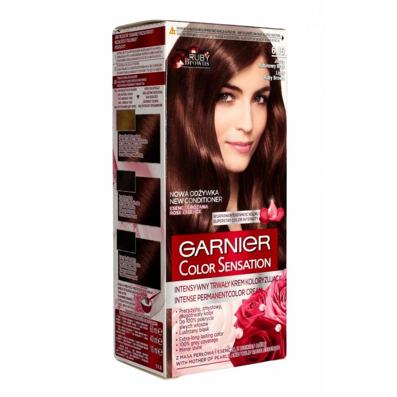Garnier Color Sensation 6.15 Light Ruby Brown 1 kpl Hiusv&auml;ri