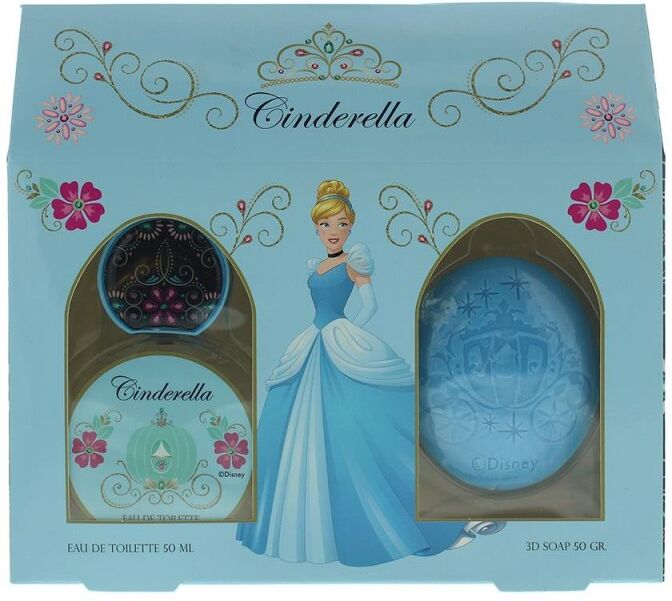 Disney Cinderella EDT &amp; Soap Set 50 ml + 50 g Lahjapakkaus