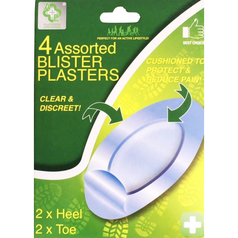 A&amp;E Assorted Blister laastari 4 kpl Laastarit