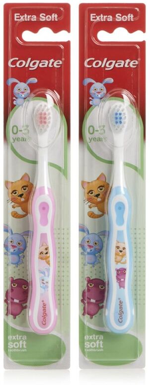 Colgate Baby Smiles Hammasharja Extra Soft 0-3 vuotiaille Assorted 1 kpl Hammasharja