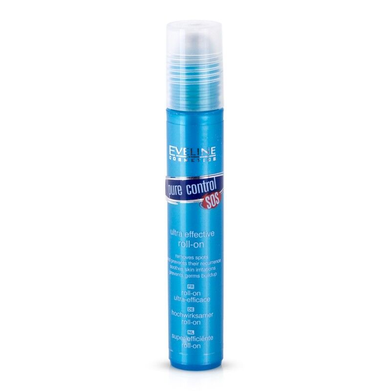 Eveline Pure Control SOS Ultra Effective Roll-On 15 ml Spottreatment