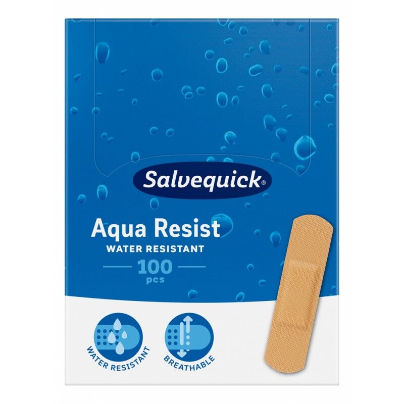 Salvequick Aqua Resist Small 100 kpl Laastarit