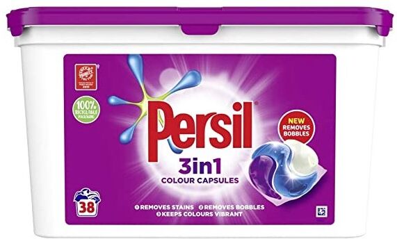 Persil 3 in 1 Power Caps Colour 38 kpl Pyykinpesuaine