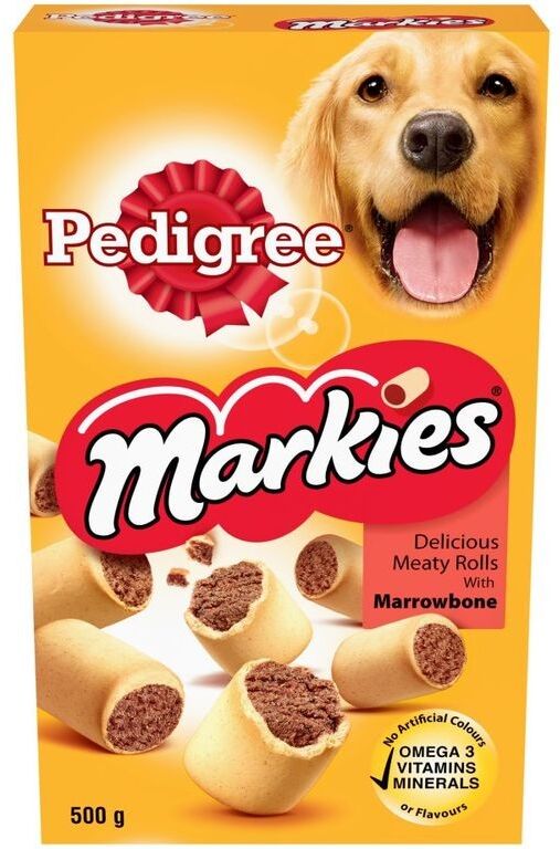 Pedigree Markies Original Dog Treats 500 g Lemmikkiel&auml;inten ruoka