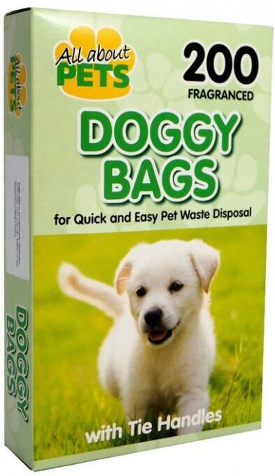 All About Pets Fragranced Doggy Bags 200 kpl Lemmikkitarvikkeet