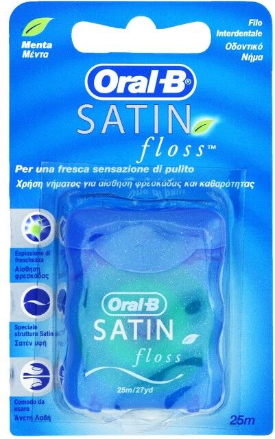 Oral-B Satin Floss Mint 25 m Hammaslanka