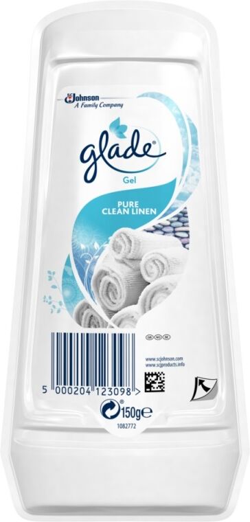 Glade Solid hyytel&ouml;raikastin Clean Linen 150 g Ilmanraikastin