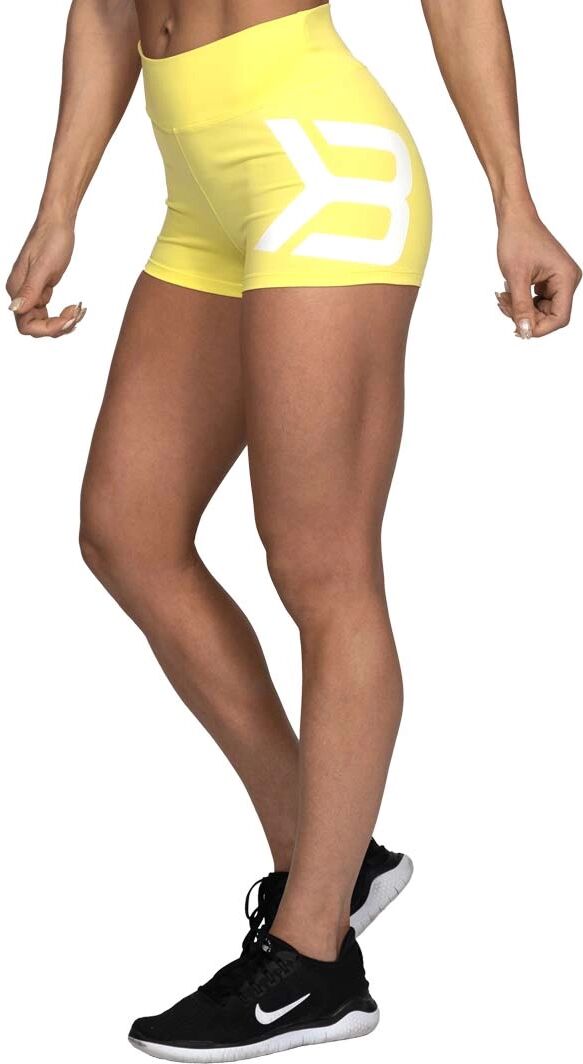 Better Bodies Gracie Hotpants, Lemon Yellow, S