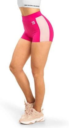 Better Bodies Chrystie Hotpants, Hot Pink, Xs