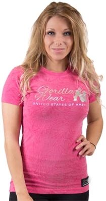 Gorilla Wear Camden T-shirt Pink, L