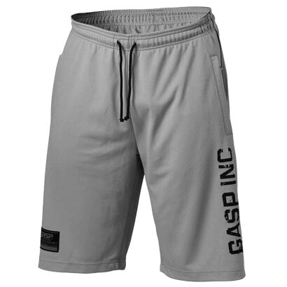 Gasp No 89 Mesh Shorts Light Grey, L