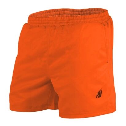 Gorilla Wear Miami Shorts, Neon Orange, L
