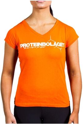 Proteinbolaget Logo Girl T-shirt, Orange, S