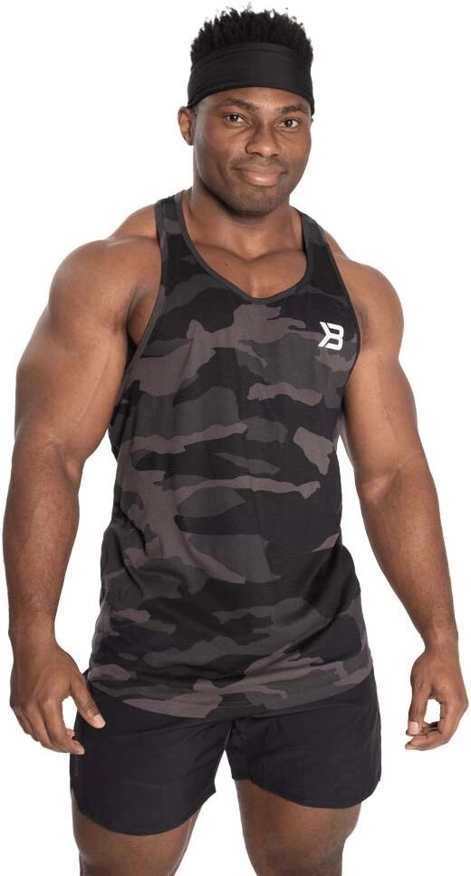 Better Bodies Essential T-back, Dark Camo, L