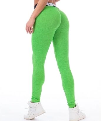 Nebbia Scrunch Butt Tights, Green, S