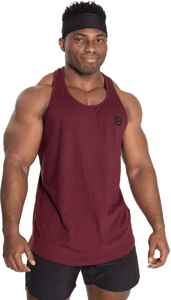 Better Bodies Essential T-back, Maroon, Xl