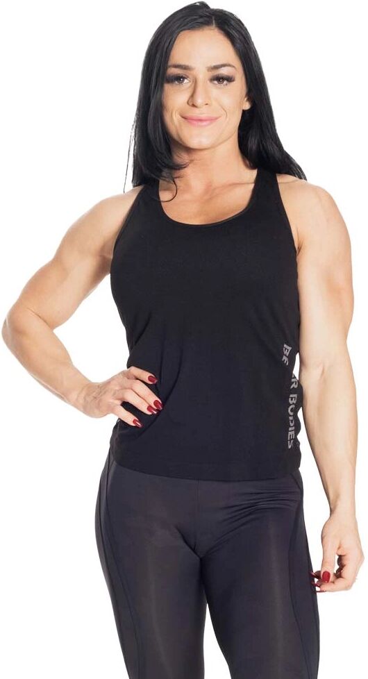 Better Bodies Seamless Mesh Tank, Black