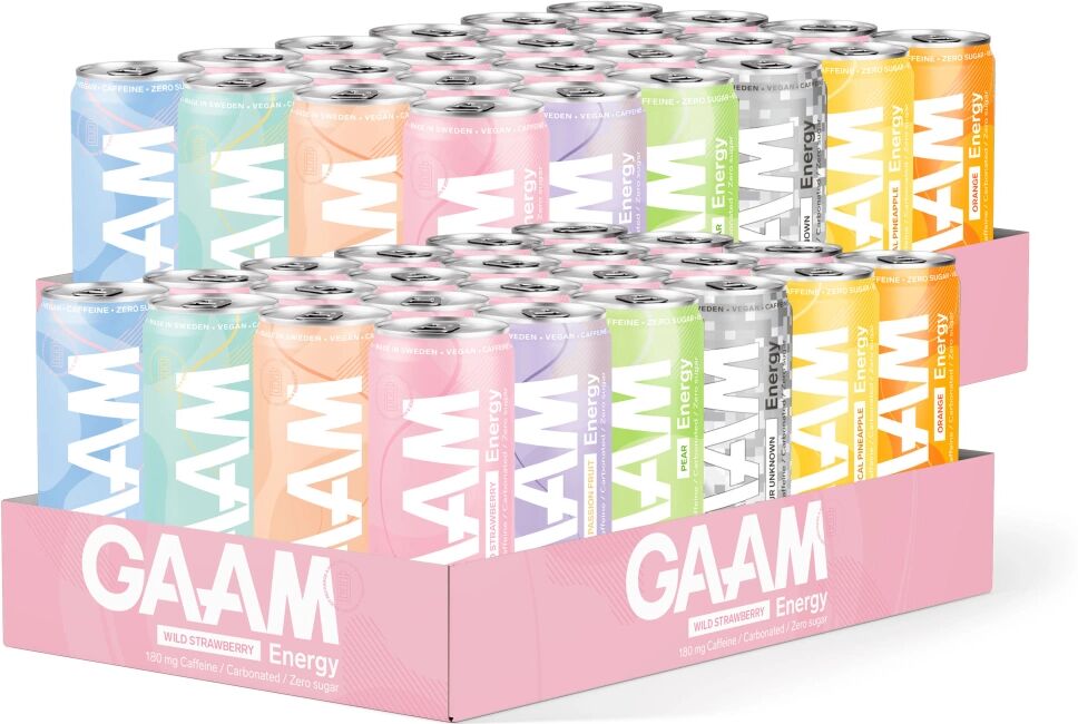 GAAM 48 X Gaam Energy, 330 Ml