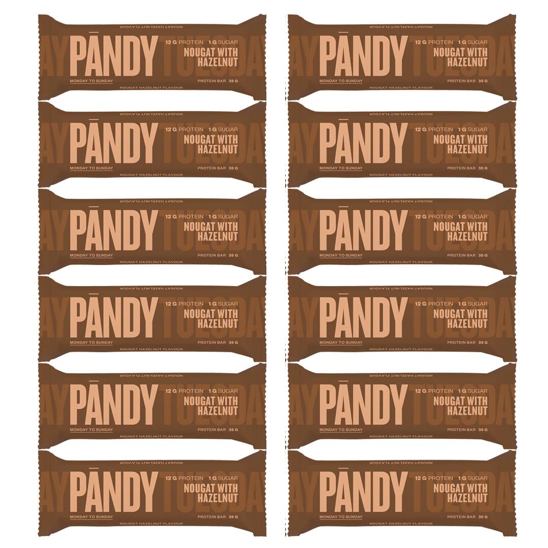 Candy 12 X Pandy Protein Bar, 35 G