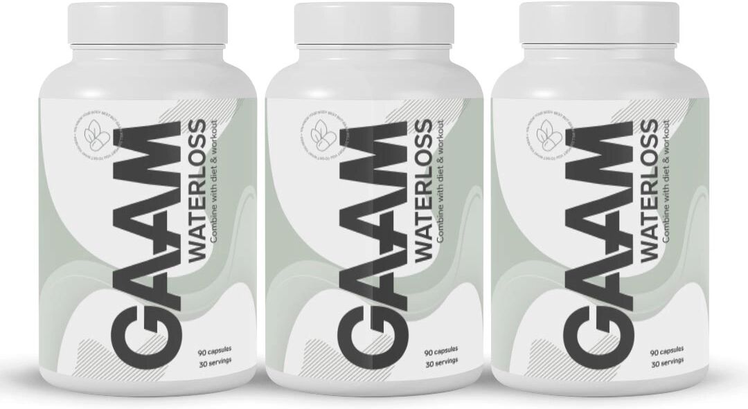 Gaam Health Series Waterloss, 270 Caps