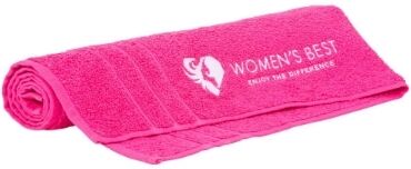 Womens Best Gym Training Towel, Pink/white