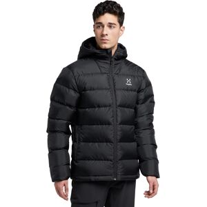 Haglöfs Bield Down Hood Men True Black  - Size: L