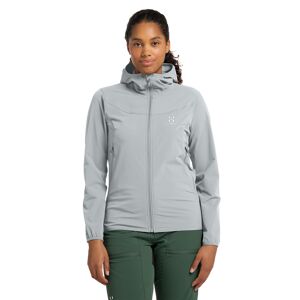 Haglöfs Natrix Hood Women Stone Grey  - Size: L