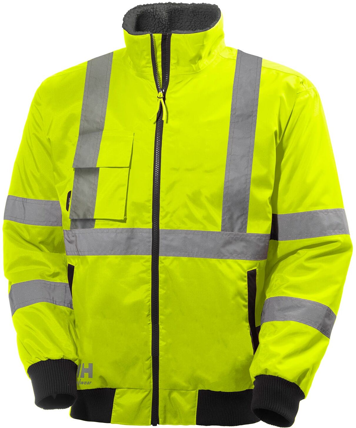HH Workwear Helly Hansen Work Alta Hi Vis Class 3 Insulated Pilot Jacket   Hh Workwear Fi XXXXL Yellow  Male HH Workwear Helly Hansen Work Alta Hi Vis Class 3 Insulated Pilot Jacket   Hh Workwear Fi XXXXL Yellow  Male