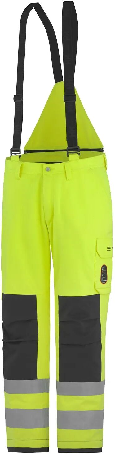 HH Workwear Helly Hansen Work Aberdeen Flame Retardant Hi Vis Class 2 Insulated Pant   Hh Workwear Fi C60 Yellow  Male