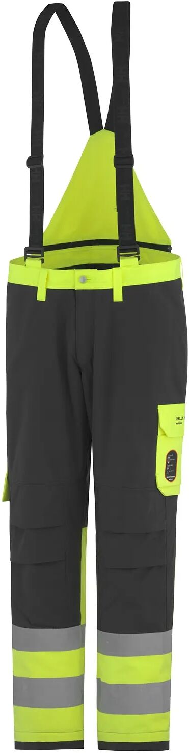 HH Workwear Helly Hansen Work Aberdeen Flame Retardant Hi Vis Class 1 Insulated Pant   Hh Workwear Fi C60 Yellow  Male