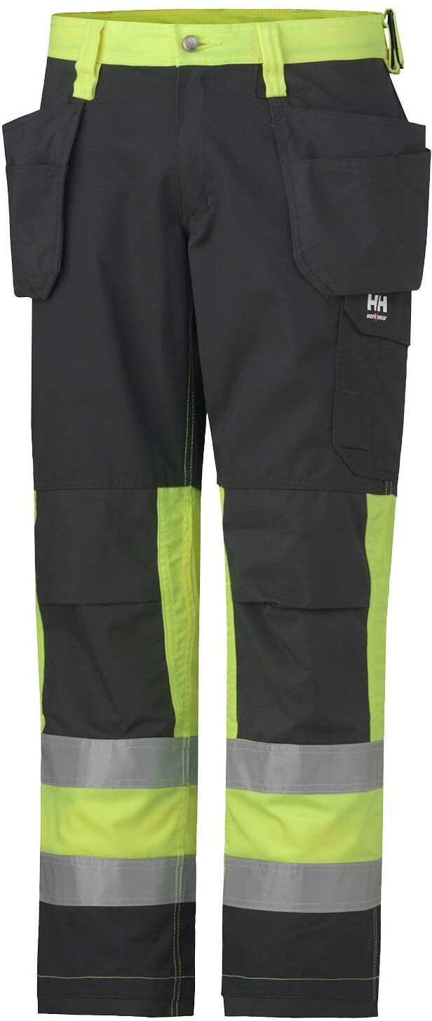HH Workwear Helly Hansen Work Alta Class 1 Hi Vis Construction Pant   Hh Workwear Fi C44 Yellow  Male HH Workwear Helly Hansen Work Alta Class 1 Hi Vis Construction Pant   Hh Workwear Fi C44 Yellow  Male
