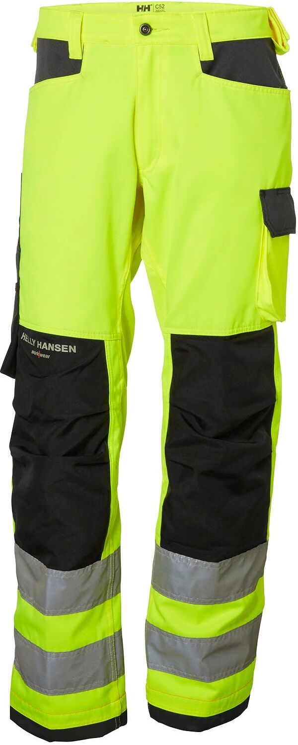 HH Workwear Helly Hansen Work Alna Hi Vis Class 2 Pant   Hh Workwear Fi C48 Yellow  Male HH Workwear Helly Hansen Work Alna Hi Vis Class 2 Pant   Hh Workwear Fi C48 Yellow  Male