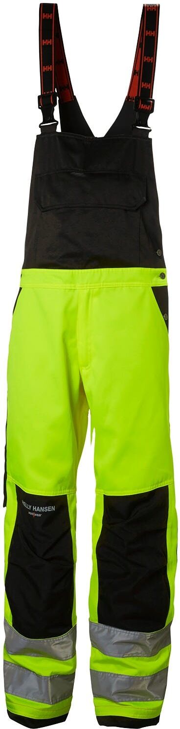 HH Workwear Helly Hansen Work Alna Hi Vis Class 2 Bib Trouser   Hh Workwear D96 Yellow  Male HH Workwear Helly Hansen Work Alna Hi Vis Class 2 Bib Trouser   Hh Workwear D96 Yellow  Male