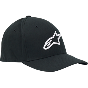 Alpinestars - Lippis Ageless Curve Hat - Musta - S/M Men Black/white