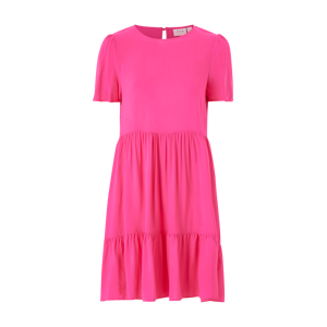 Vila - Mekko viPaya S/S Dress - Roosa - 44 Women Pink yarrow