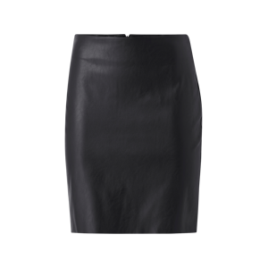 Vila - Hame viDagmar HW PU Skirt - Musta - 44 Women Black