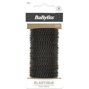 BaByliss - Hiuslenkit pehmeät, 20 kpl Women Mattamusta Grantham/mattamusta