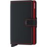 Secrid Miniwallet Matte Black-Red  MM-BLACK-RED