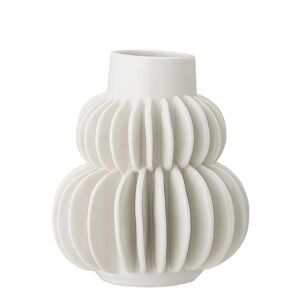 Bloomingville Vase, Hvid, Stentøj White Bloomingville  - WHITE - unisex - Size: H14CM