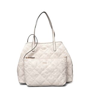 GUESS Vikky Large Tote White GUESS  - STONE - female - Size: ONE SIZE