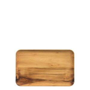 Aida Raw Teak Wood - Rectangular Plate Brown Aida  - NATURE - unisex - Size: ONE SIZE