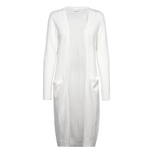 Vila Viril Long L/S Knit Cardigan - Noos White Vila  - WHITE ALYSSUM - female - Size: XS,S,M,L,XL,XXL
