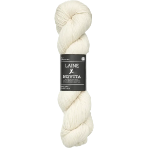 Novita lanka x Laine 4PLY 100 g Cloudy Cotton 0151 - Size: 100g Novita lanka x Laine 4PLY 100 g Cloudy Cotton 0151 - Size: 100g